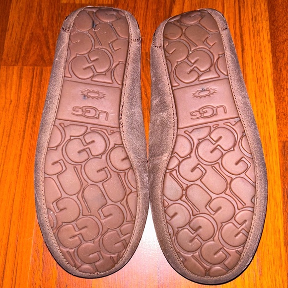 UGG Ansley Cordovan Suede Women’s Slippers Size 8 - Picture 8 of 10